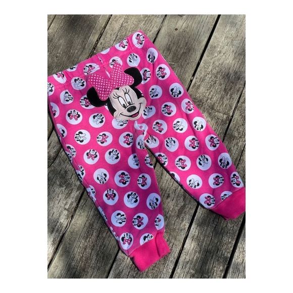 Disney Store Mini Mouse Stretch Pants 6M - Picture 1 of 4